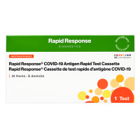 BTNX Rapid Response® COVID-19 Antigen Rapid Test Device - At Home (1 Pack)