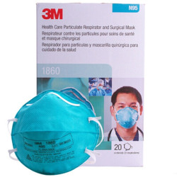 3M™ Health Care Particulate Respirator Mask 1860, N95